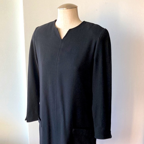 Vintage black wool Town & County - Picture 4 of 12